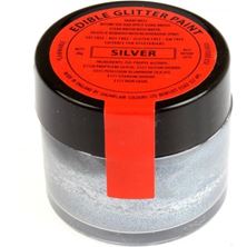 Picture of SUGARFLAIR EDIBLE SILVER GLITTER PAINT 20G